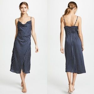 Re:named Polka Dot Slip Dress